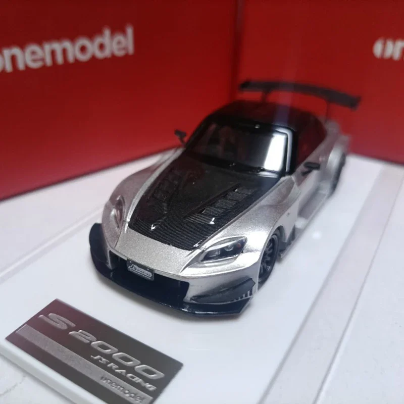 

Diecast 1:64 Scale Honda S2000 JS Racing Modified Track Version Sports Car Alloy Model Collectible Toy Gift Souvenir Display