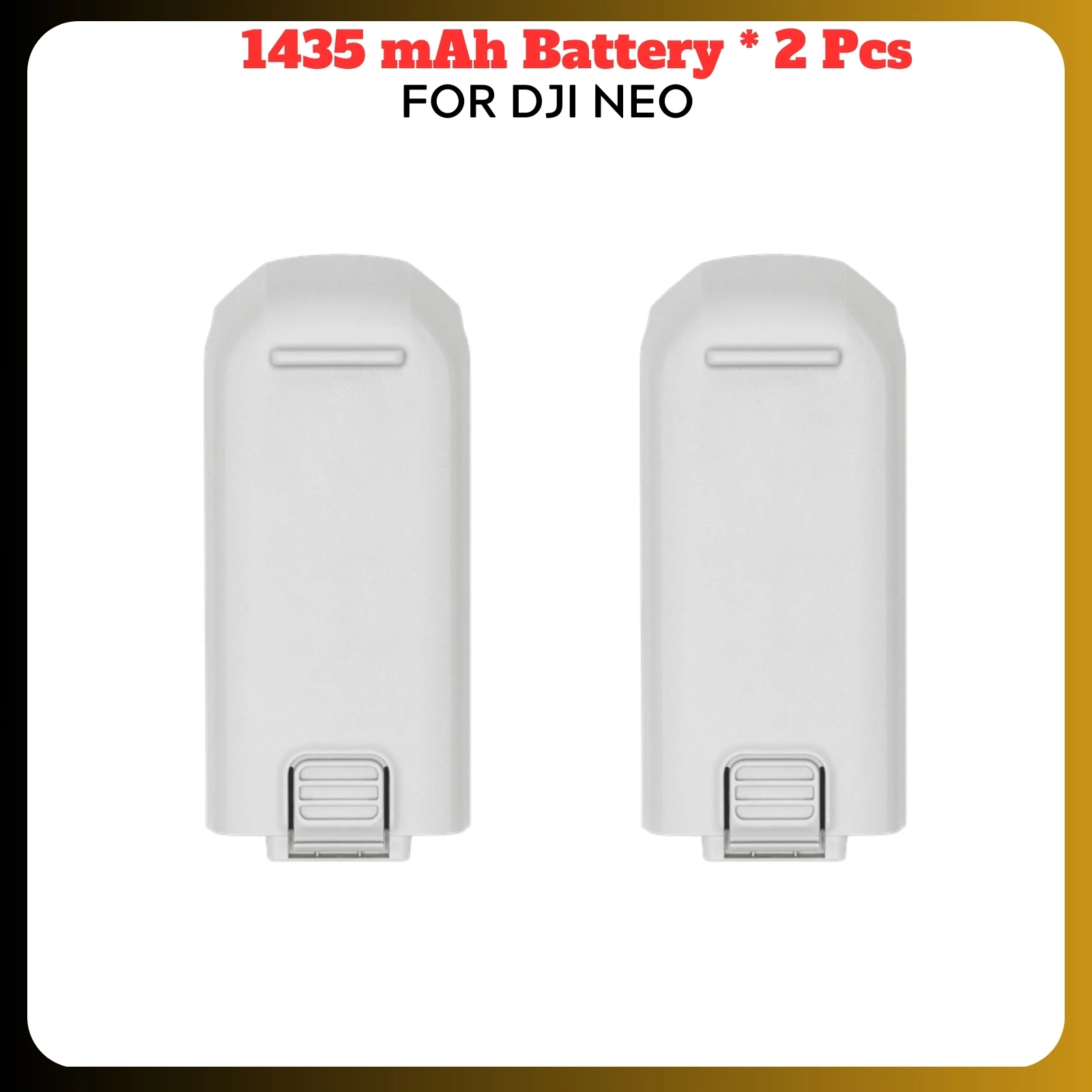 Batteries DJI Neo - Lot 2/3 Pces, Chargeur 65W - Compatible Drone Neo