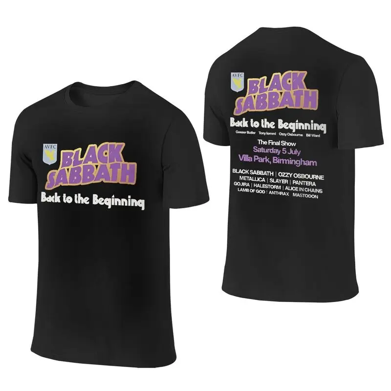 ブラックサバスback to the beginning Tシャツ Black Sabbaths Ozzy Osbourne Back To The Beginning Shirt Tee