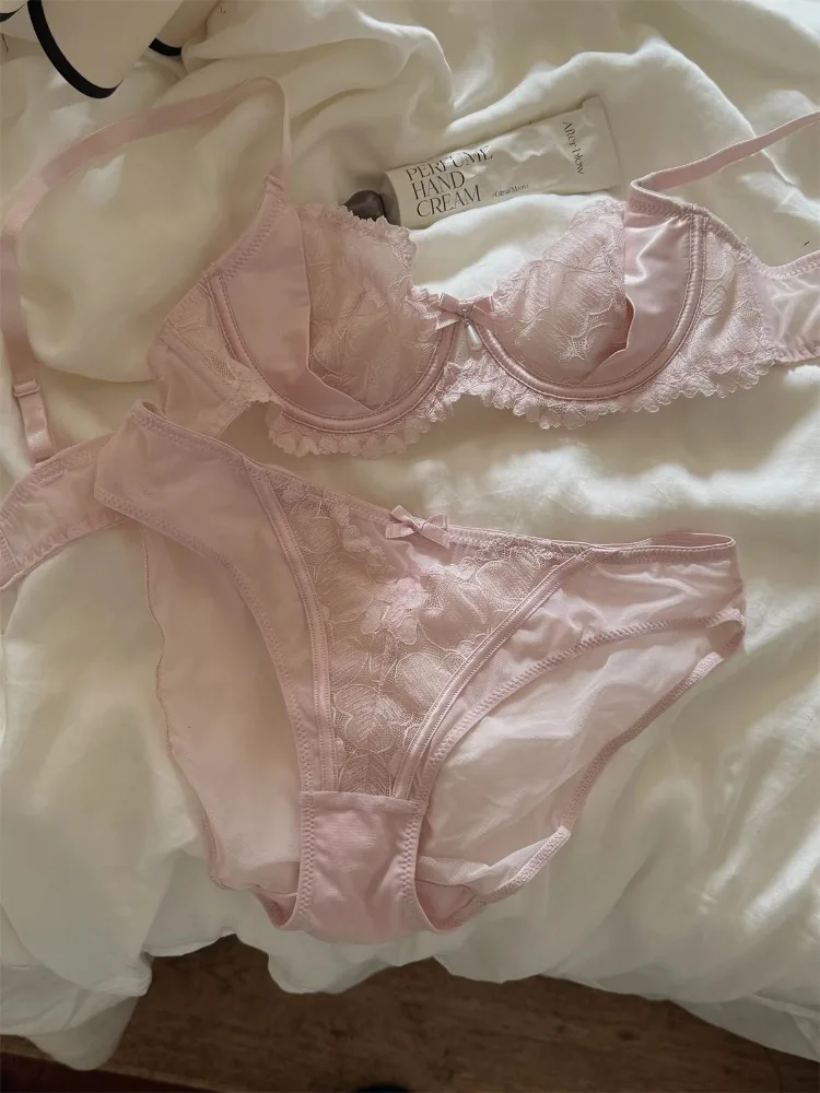 Erica Luxury French Lace Bra Set 6