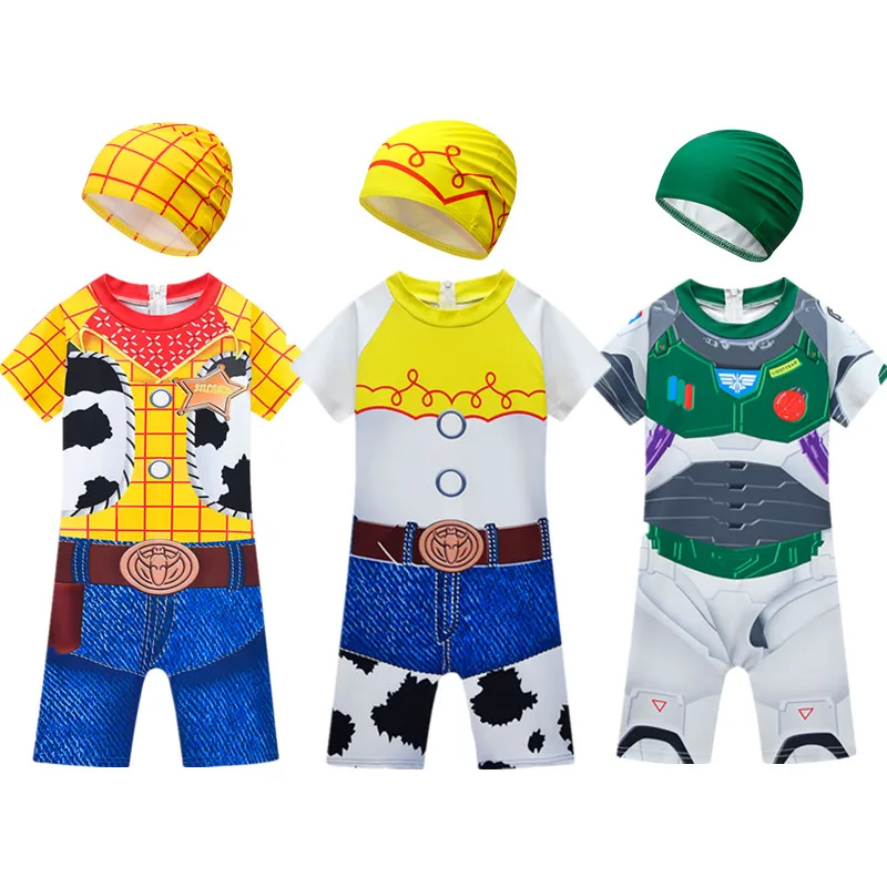 Toy Story Boys Girls Costume Da Bagno Intero E 2 Pezzi Costume Da Bagno Woody Buzz Lightyear Jessie Costumi Da Bagno Per Bambini Costumi Da Bagno Esti