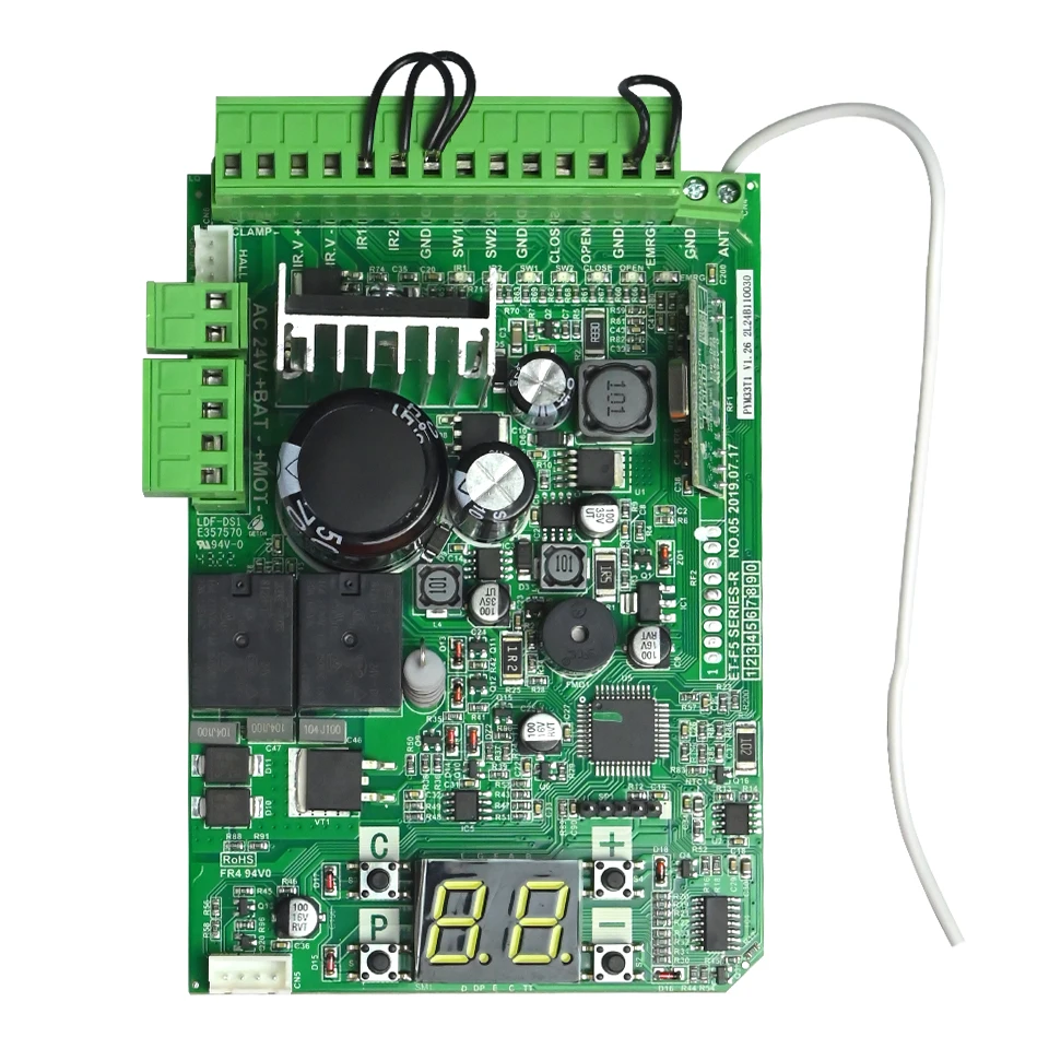 

FORESEE F550 Sliding Gate Opener Circuit Board Automatic Sliding Ddoor Motor Controller 24V DC Control Board