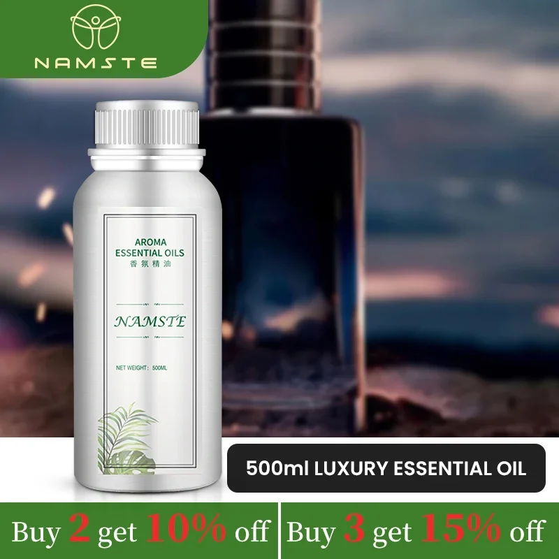 Namste Aroma Essential Oils Perfume de Plantas Puras Oasis Hotéis Cheiro Elétrico para Ambientador Luxo 500ml