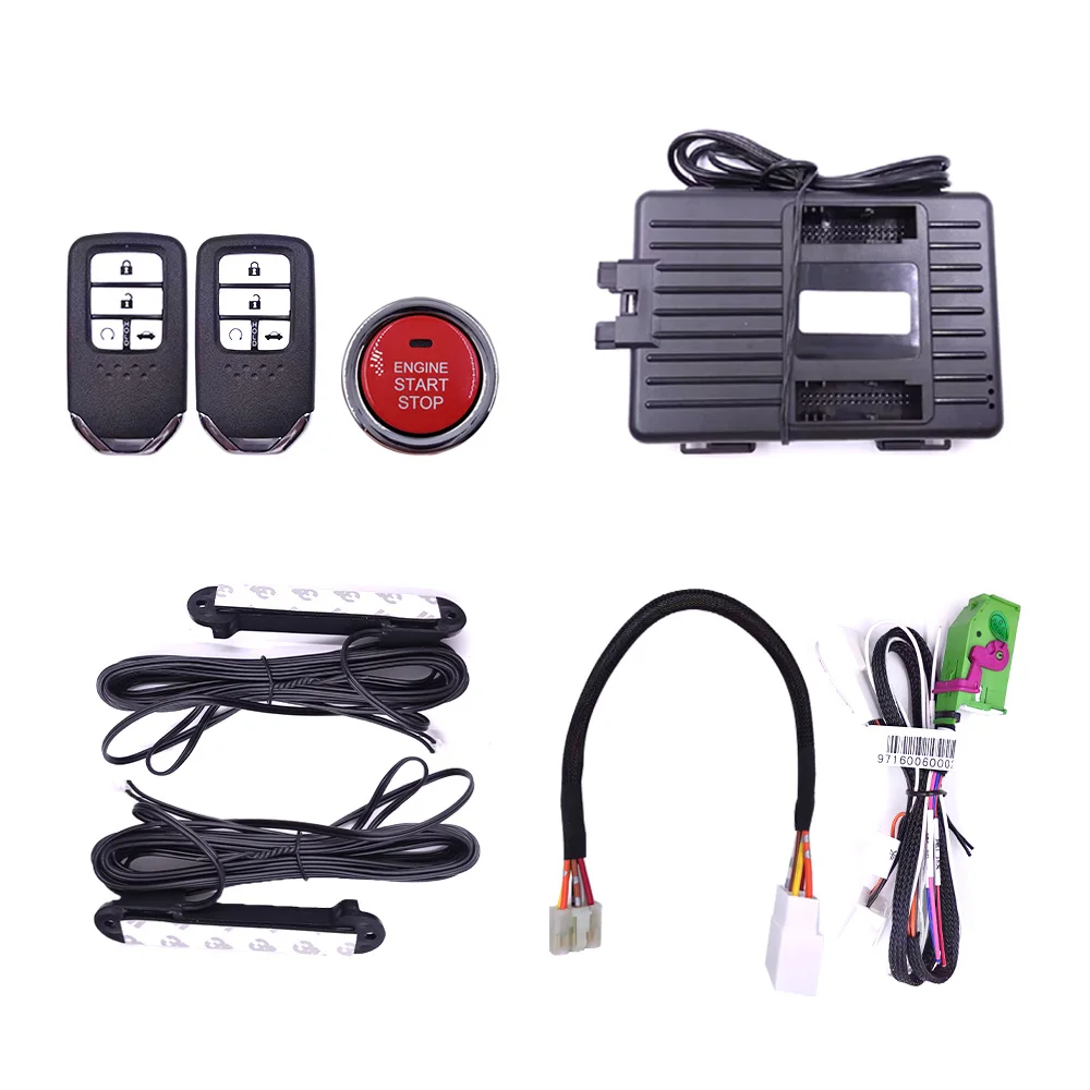 For Honda Accord CRV VEZEL Facelift Engine Remote Start Push To Starter Keyless Access OBD CAN BUS Type Car Accessories Panel for honda accord crv vezel facelift engine remote start push to starter keyless access obd can bus type car accessories panel