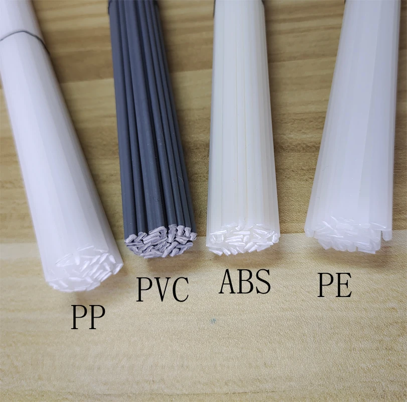 Plastic Welding Rods 40Pcs 200mm Plastic Welding Rods PVC/ABS/PP/PE Welding Rod Sticks Electrode for Plastic Welder Tool