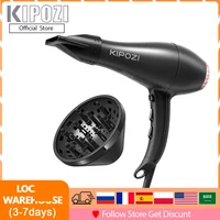 KIPOZI KP9908Hair Dryer Electric Powerful Blower Hair Salon Blow Dryer Hair Care Fast Dry with Accessories Lightweight Low Noise 1