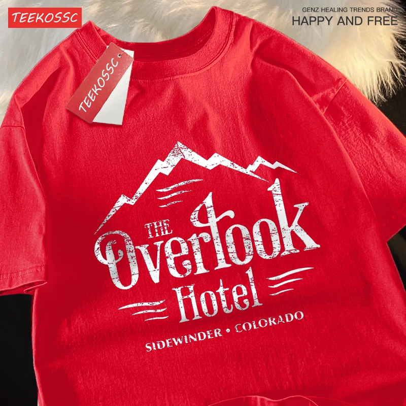 The Overlook Hotel The Shining Clothes Men Women Hip Hop Oversized Tshirts Breathable Summer T-Shirts Fashion Cotton Streetwear