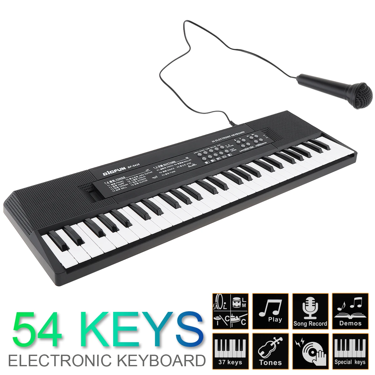 49 / 54 / 61 Keys Electronic Keyboard Piano Digital Music Key Board USB Cable Teclado Electronic Organ