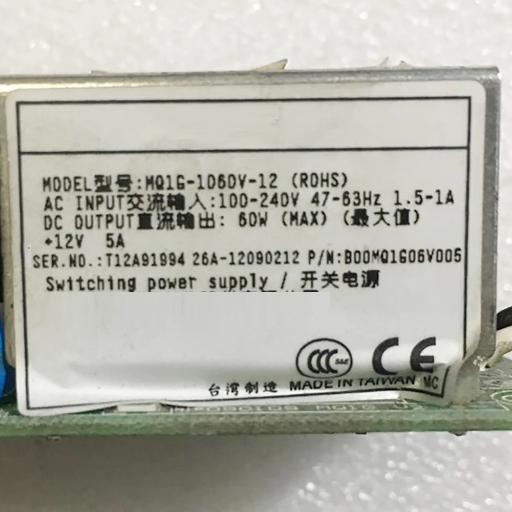 MQ1G-1060V-12 60W Switching Power Supply Fast Ship High Quality Works Perfectly 4 MQ1G-1060V-12 60W Switching Power Supply Fast Ship High Quality Works Perfectly - Image 2