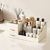 Makeup Organizer [Large Capacity] Cosmetic Organizer with Transparent Drawer - Multi-functional Lipstick & Cosmetic Organizer 3