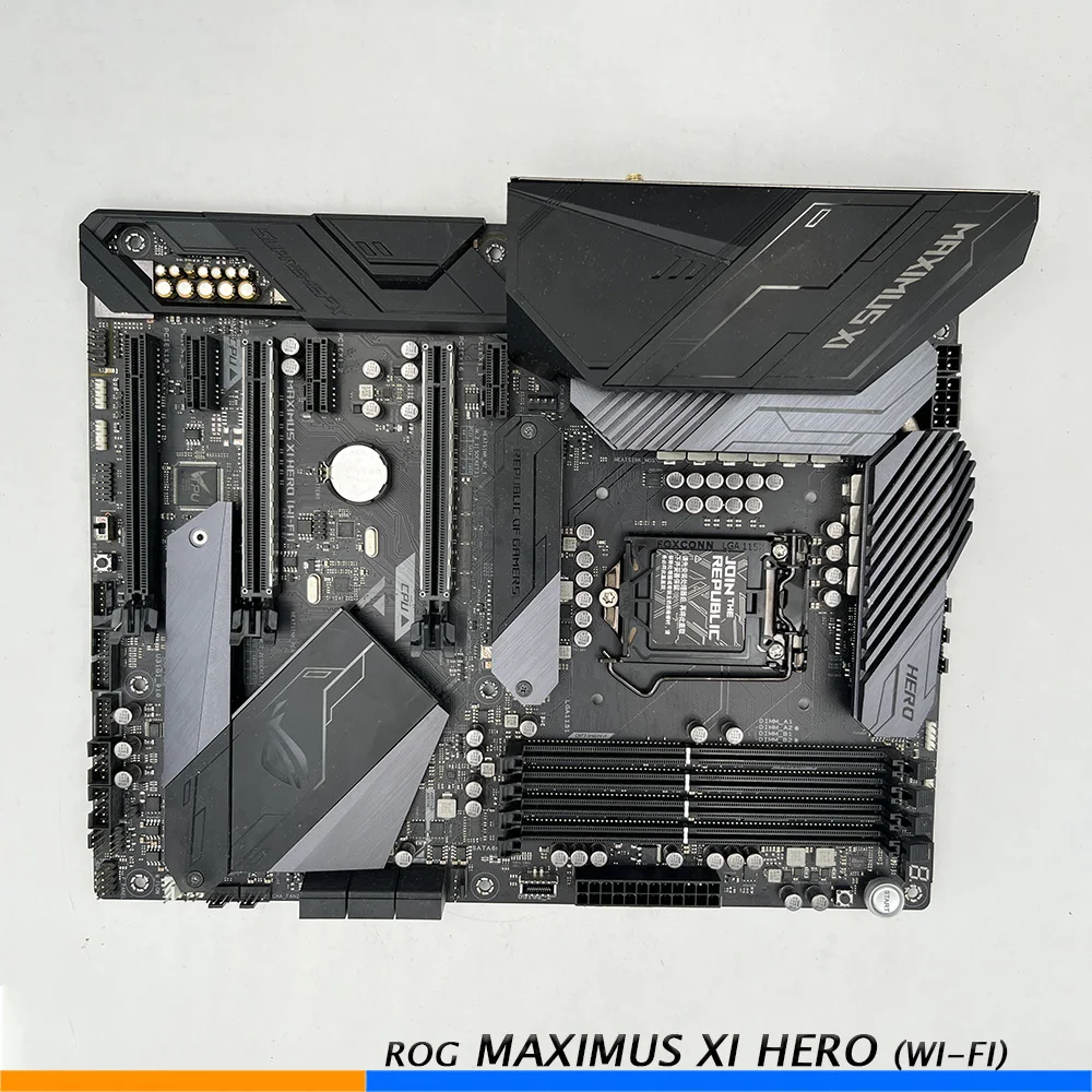 Hot Desktop Motherboard For ASUS ROG MAXIMUS XI HERO WI FI Z390 LGA1151 DDR4 64GB ATX