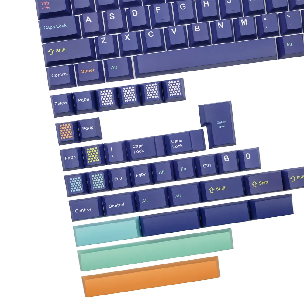 Keycap Teclado Mecânico Inglês Dye Sublimação Pbt Keycap para Gateron Pro Switch Série Gmk Perfil Cereja 140 Chaves - Imagem 6