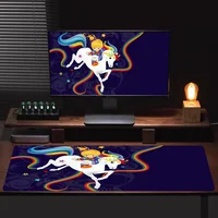 Rainbow Brite Animation Cartoon Anime Gaming Mouse Pad Keyboard Mouse Mats Desk Mat Accessories Desktop Mat 2