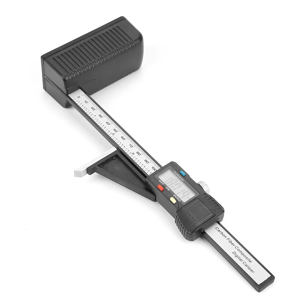 Digital Height Gauge Depth Gauge Depth Measuring Tool Height Caliper 0-150mm Digital Precision Height Aperture Gauge with Magnetic Base