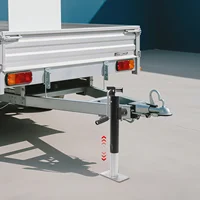 NEW Trailer Jack,Free Standing 10" Lift Height Hand Crank Trailer Jack, 1T Load for Car Maintenance, Tire Replacement