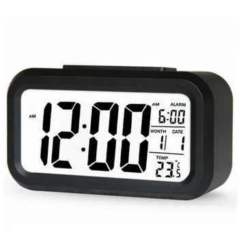 Hot sale LED Digital Alarm Clock Backlight Snooze Mute Calendar Desktop Electronic Bcaklight Table clocks Desktop clock 1