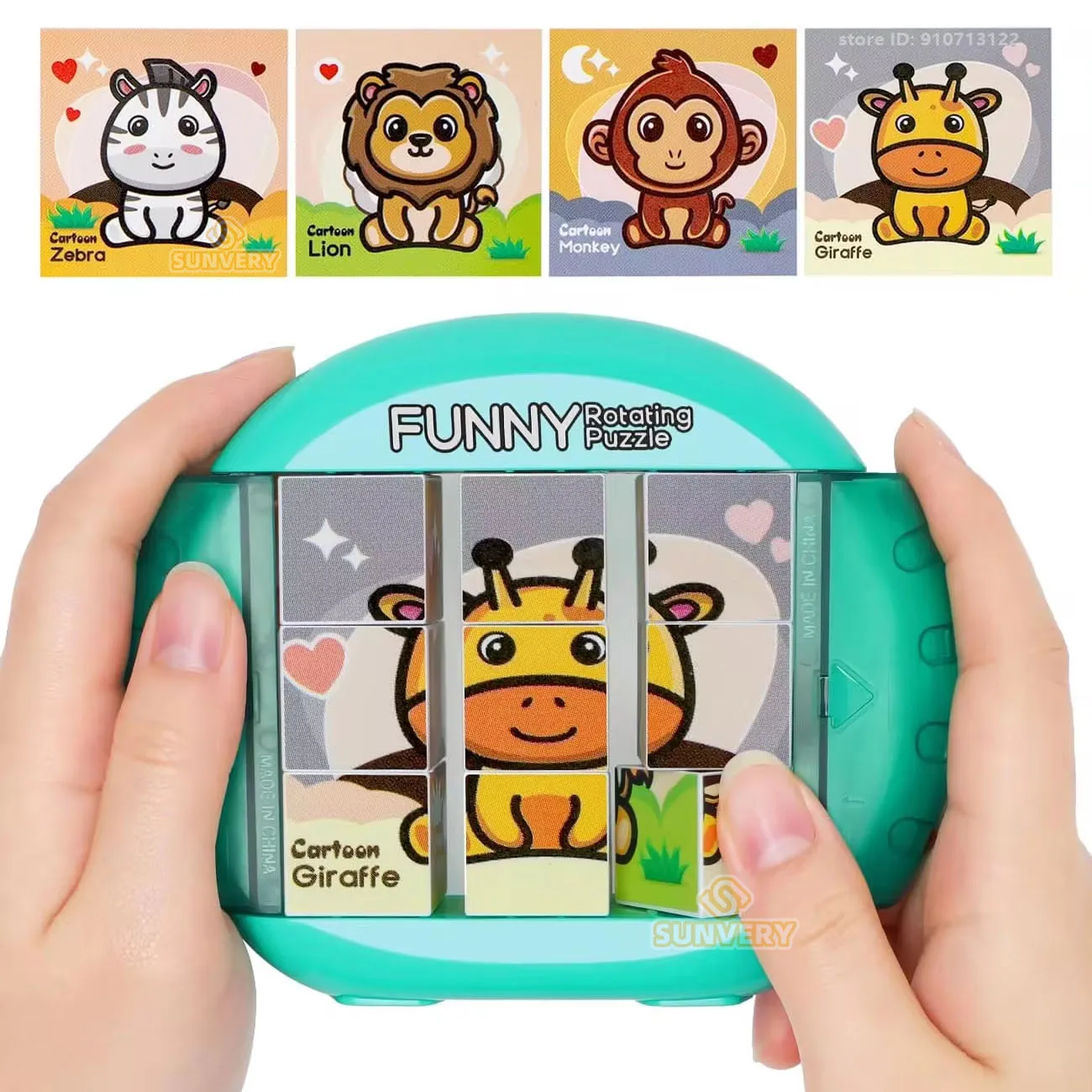 4-in-1 Rotating Puzzle 2