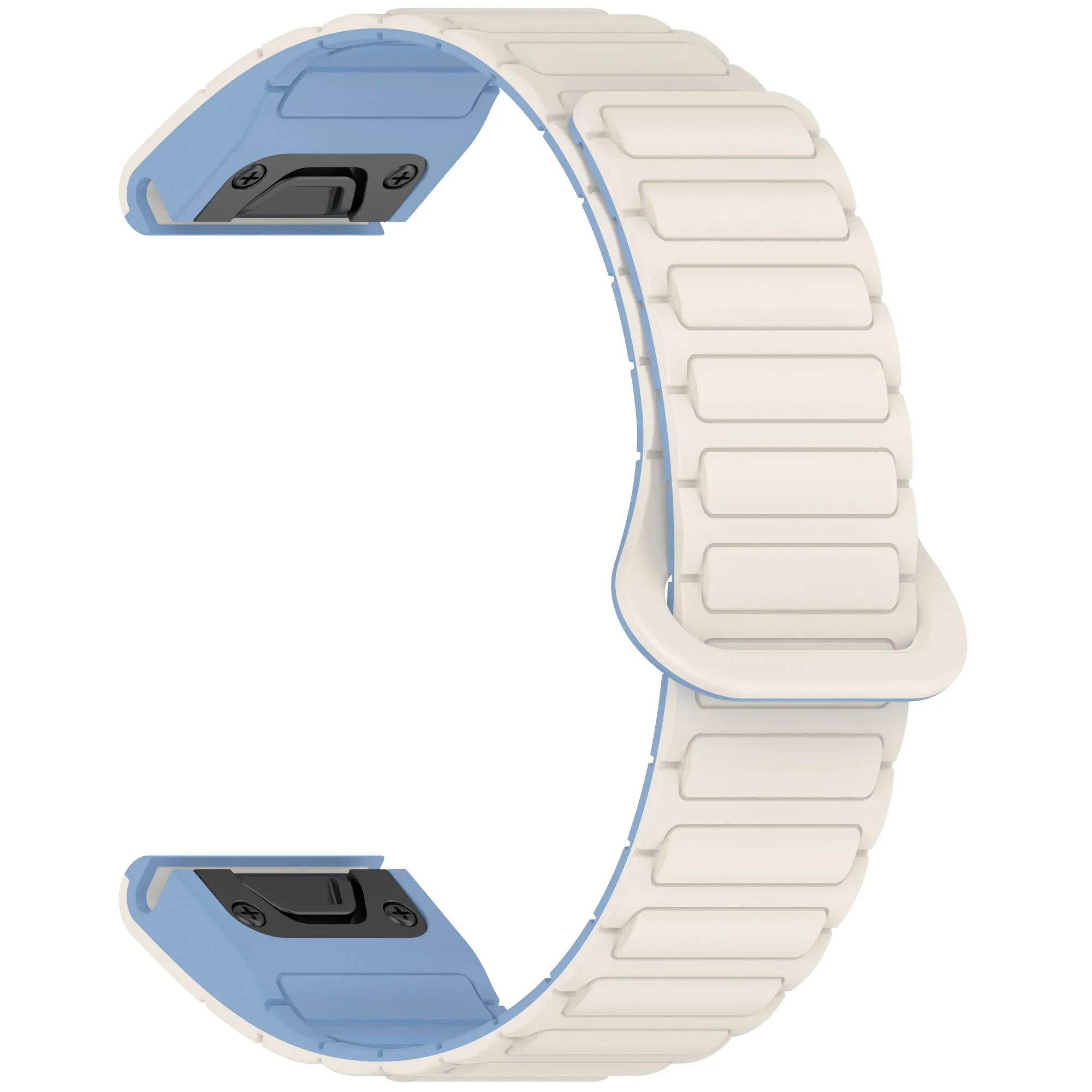 Magnetic Silicone QuickFit Strap - Available in 20mm, 22mm, 26mm Sizes