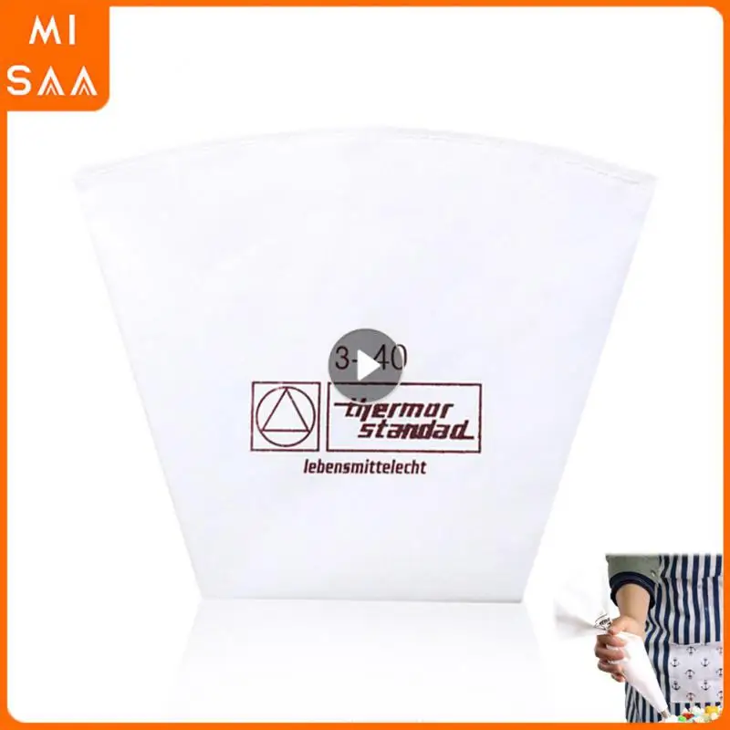 

Тканевый кондитерский мешок для здоровья и безопасности, предпочтительный материал, Полиэстер, Хлопок, бытовые Кондитерские мешки, один кусок, повторное использование, 4 размера, трапециевидный