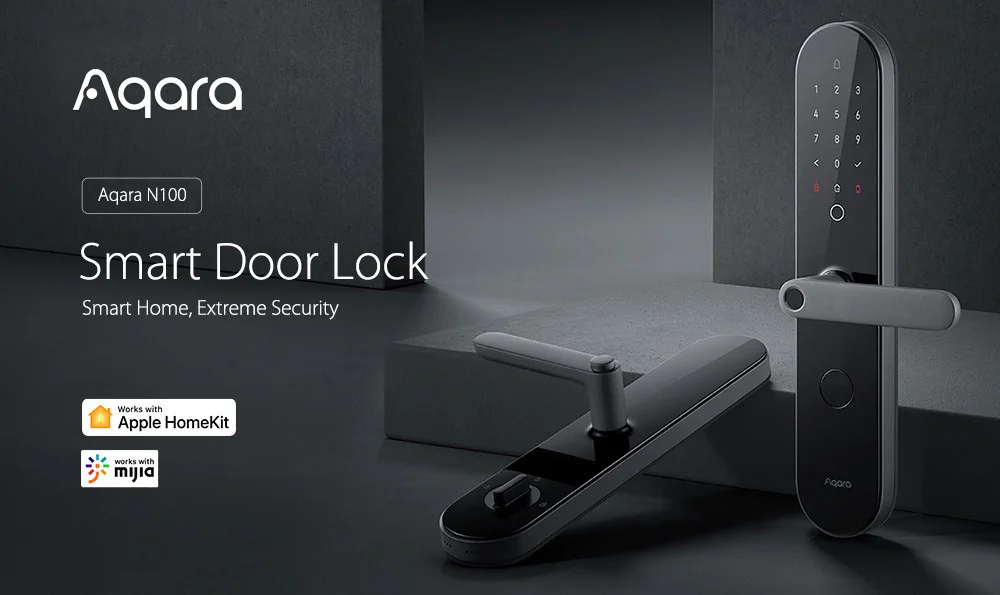 N200 N100 Smart Door Lock Fingerprint Locks For Bluetooth Password NFC Unlock Mi