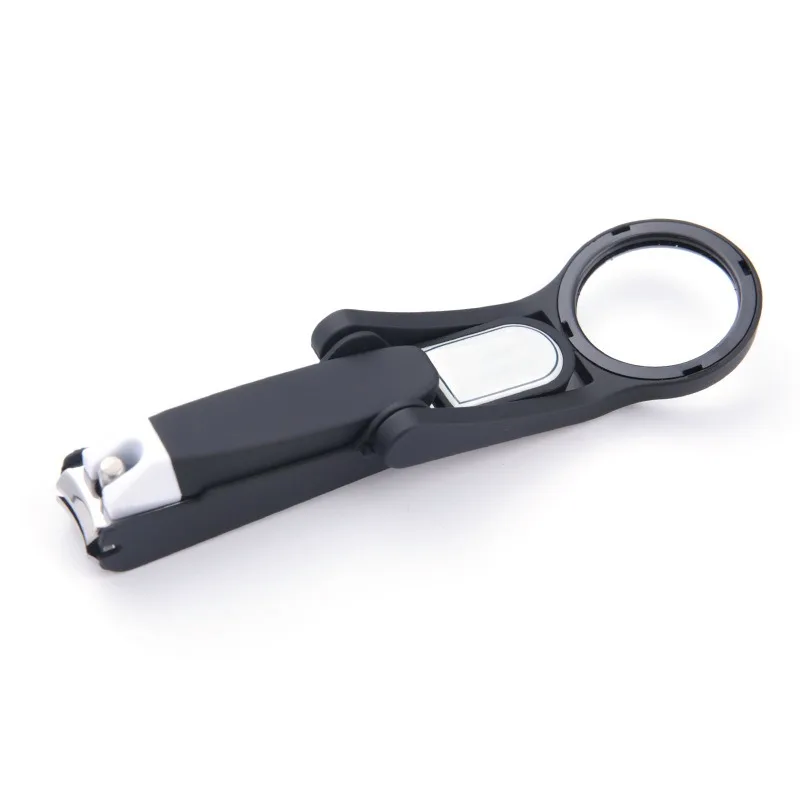 Nail Clipper with Magnifying Glass 1Pc For The Elderly Practical Anti-splash Stainless Steel Nail Clipper Beauty Tools toe nail clipper,nail clipper,nail clippers