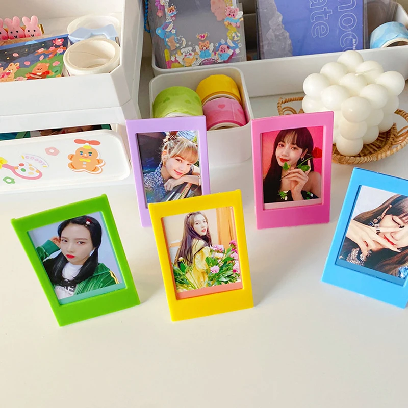 Photo Frames 5pcs for Fujifilm Instax Mini Film Papers Double Sided Fridge Children Artwork