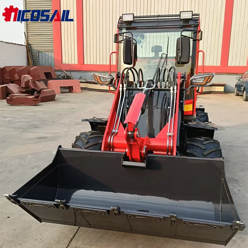 Kompakter Teleskoplader für Futter- und Dungtransport KZL918, Motoren mit niedriger/hohem Drehzahl, optional, CE, EU-Lagerbestand