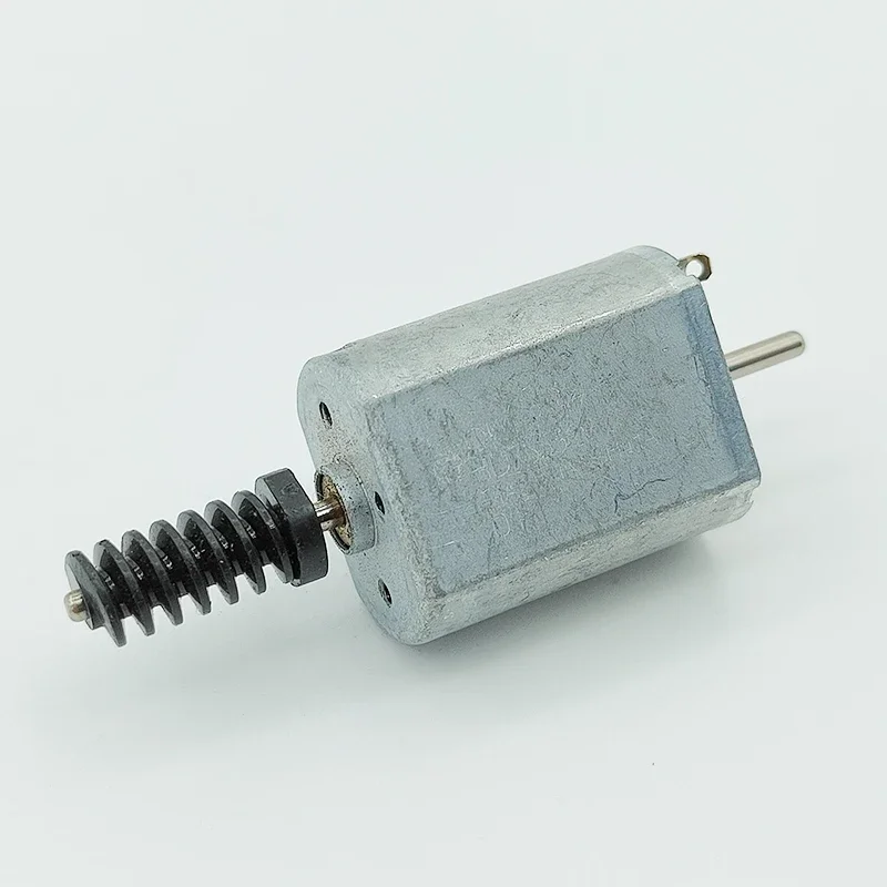FK-130SH 미니 듀얼 샤프트 모터 130 고속 20mm DC 6V-24V 마이크로 전기 웜 기어 모터 DIY 취미용 장난감 자동차 보트용