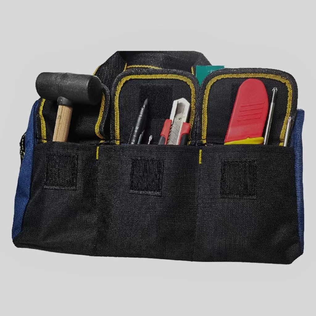 roller cabinet Multifunctional Tool Bag 13 Size, 1680D Oxford Canvas Waterproof Bag, Electrician Woodworking Storage Bag, Soft Rubber Handle wooden tool chest