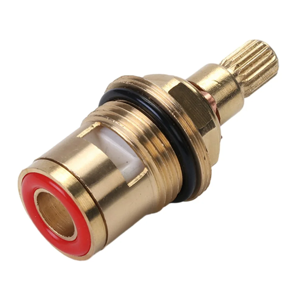 Durable Tap Valve Faucet Valve Basins Bathroom Cartridge Ceramic Disc Copper Gland Kitchen Quarter Turn Replacement