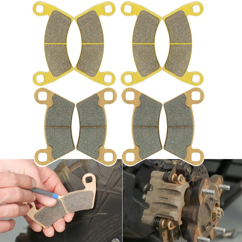 Pastiglie Freno In Ceramica Anteriori E Posteriori Nony 4 Set Adatte Per Polaris Ranger Xp 900, Polaris Ranger 500 - 800, Ranger Diesel, Ranger Ev