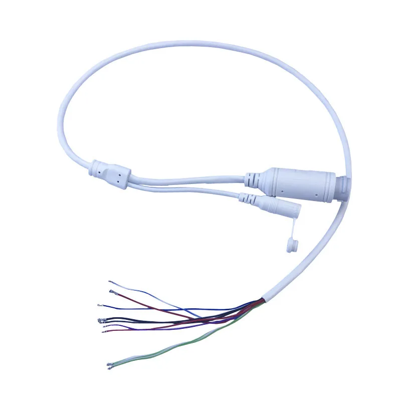 Cable PoE de 48V a 12V con cámara IP de Audio CC, Cable RJ45 integrado en módulo PoE para cámara IP CCTV