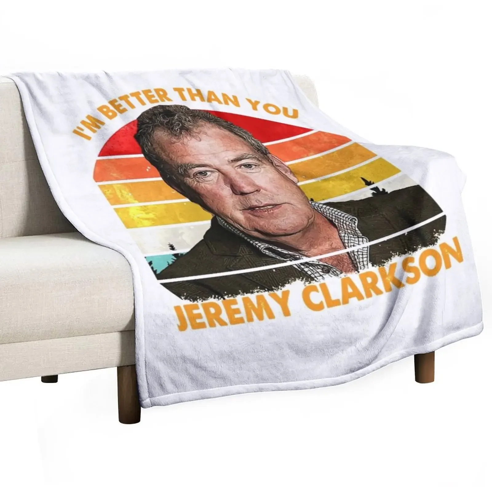 

Richard Hammond Top Gear The Grand Tour Jeremy Clarkson Funny Men Fan Throw Blanket Luxury Thicken Cute Plaid Blankets