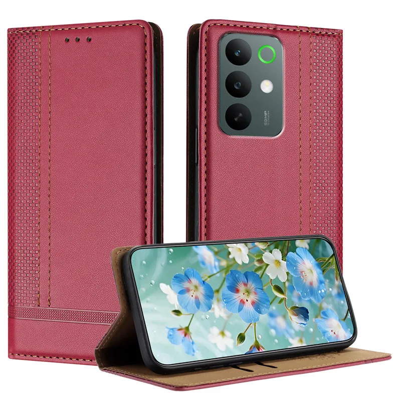 Premium Wallet Flip Leather Phone Case - Stylish Protective Cover & Bag
