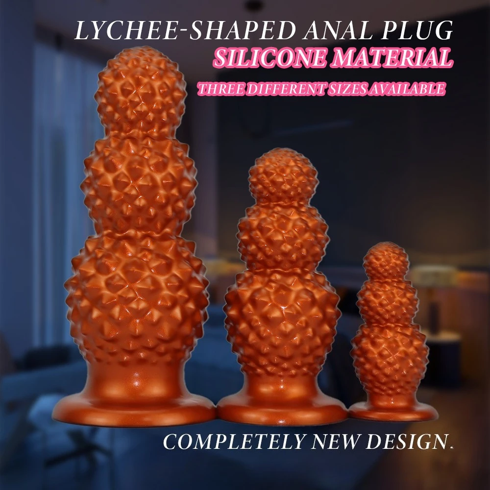 Silicone Anal Plug With Spikes For G-Spot Stimulation Soft Unisex Anal Toy Adult Couple's Teasing For Vaginal Prostate SM Toy18+_voghion.com