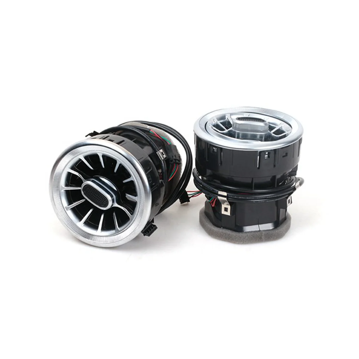 

64 Color Car Front Turbine Air Outlet Ambient Light A/C Vent Outlet Atmosphere Lamp for Benz Vito V250