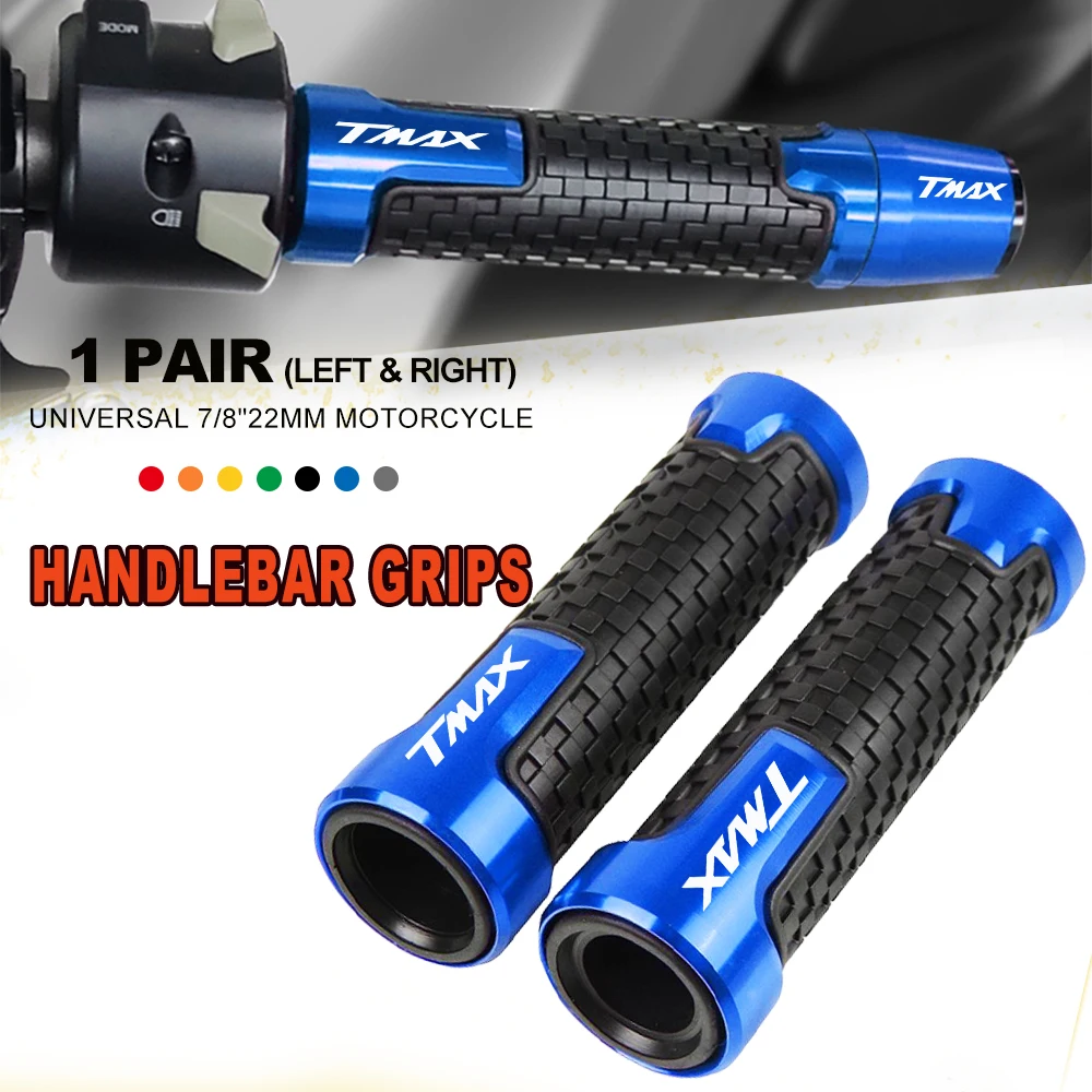 7/8" 22MM Motorcycles Hand Grips Handle Bar End Cap Plug Handlebar