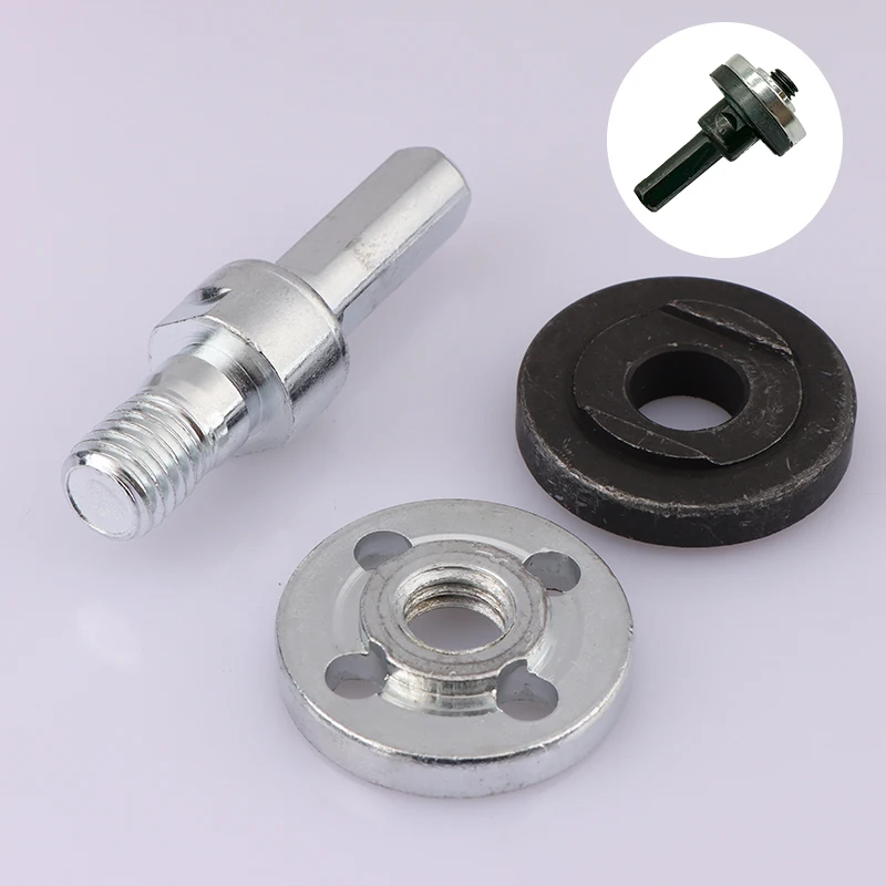 

1Set Electric Drill Angle Grinder Connecting Rod For Cutting Disc Polishing Wheel Adapter Household Woodworking Tool Accessory