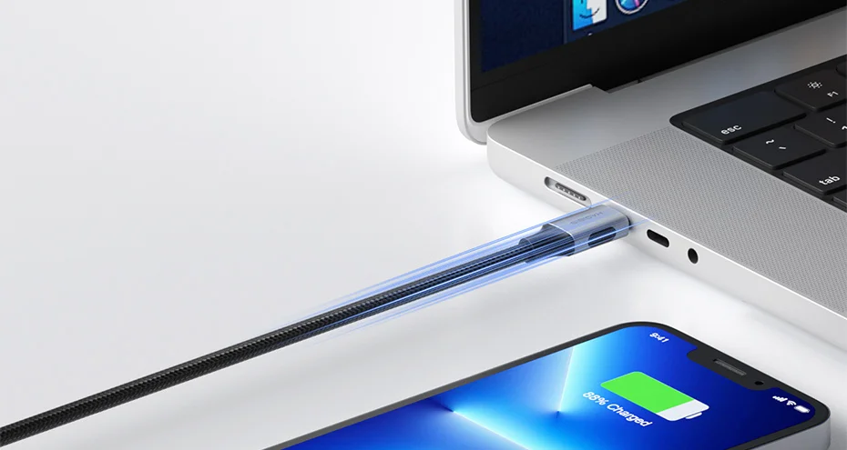 Hagibis Lightning & USB-C Bidirectional Charging Adapter