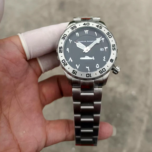 Schweizer Luxus Uhren Männer Mechanische Arabischen Ziffern Zahlen Islam  Armbanduhr Männlichen Voller Stahl Wasserdicht Japanischen Bewegung Dubai -  AliExpress