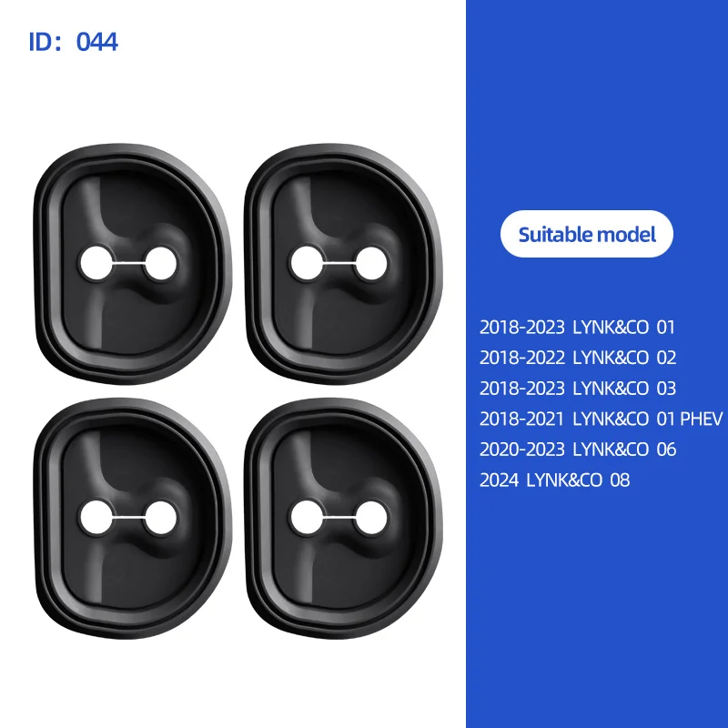 

4 шт., силиконовые автомобильные аксессуары для LYNK & CO 01 PHEV lynk 02 03 06 08 09