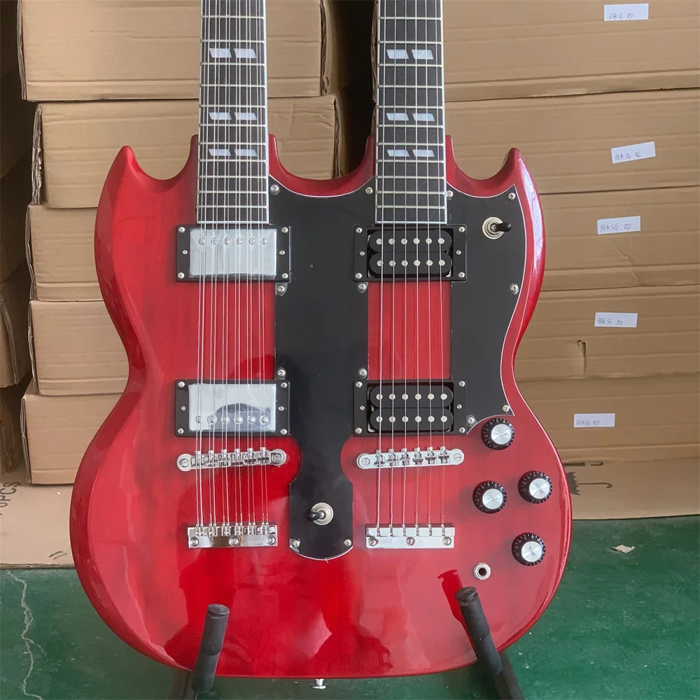 In-Stock-New-Arrival-Custom-Double-Neck-Guitar-G-1275-Electric-Guitars ...