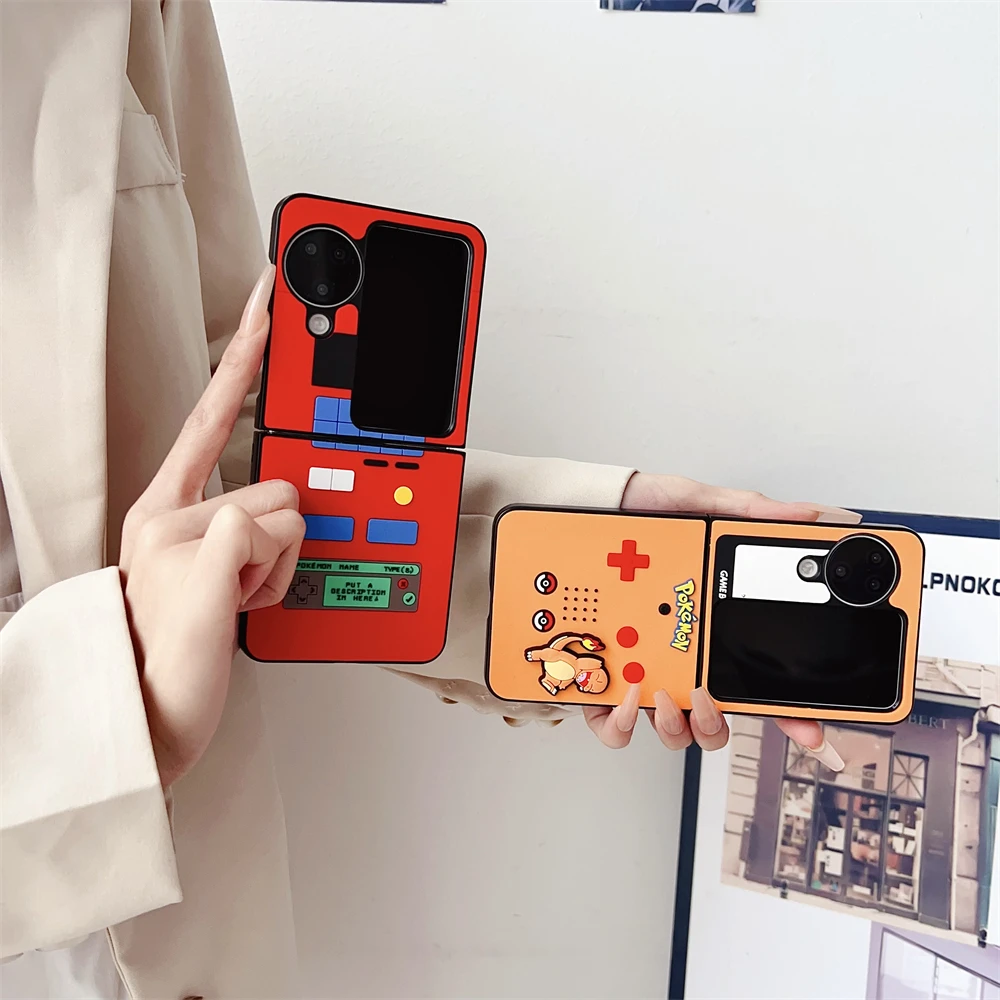 japan Anime P-Pokemon Phone Case For OPPO Find N2 Flip N3 Flip