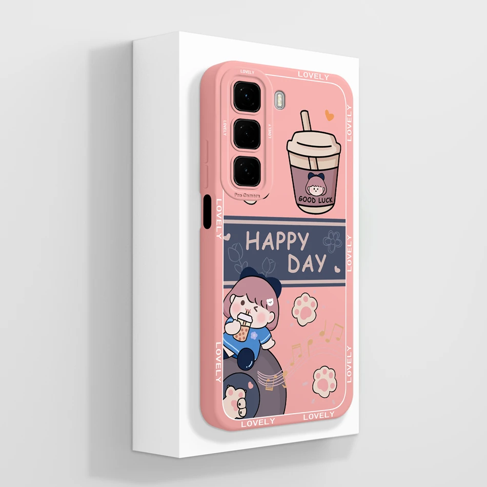 Cute Panda Soft Silicone Full Coverage Phone Case