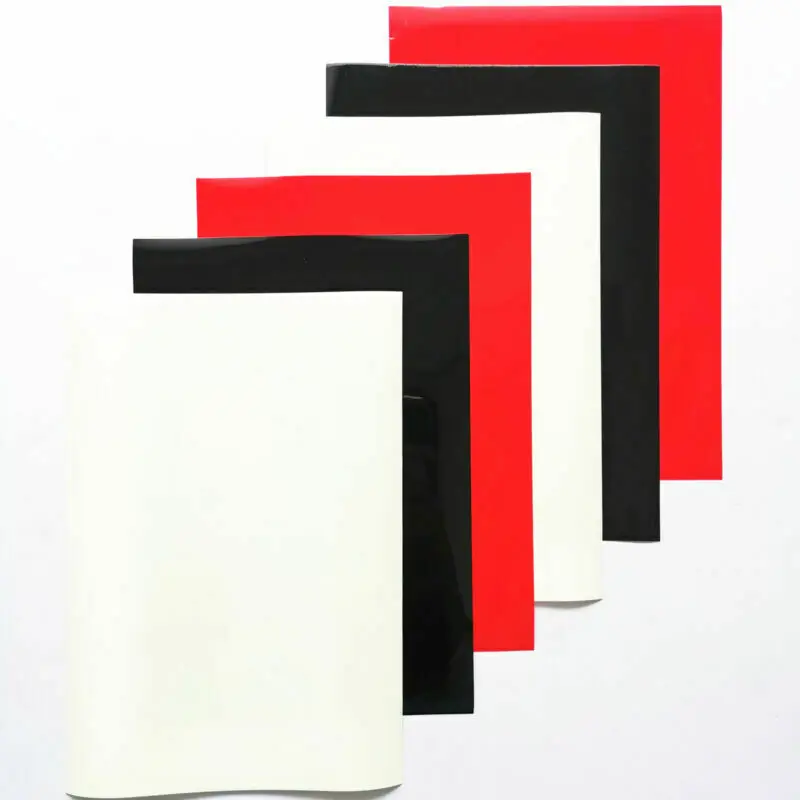 PU Heat Transfer Vinyl Film Iron On T-shirts Garment Hot Press Craft Vinyl HTV Printing Clothes Bags for Cameo Cutter Sheet DIY