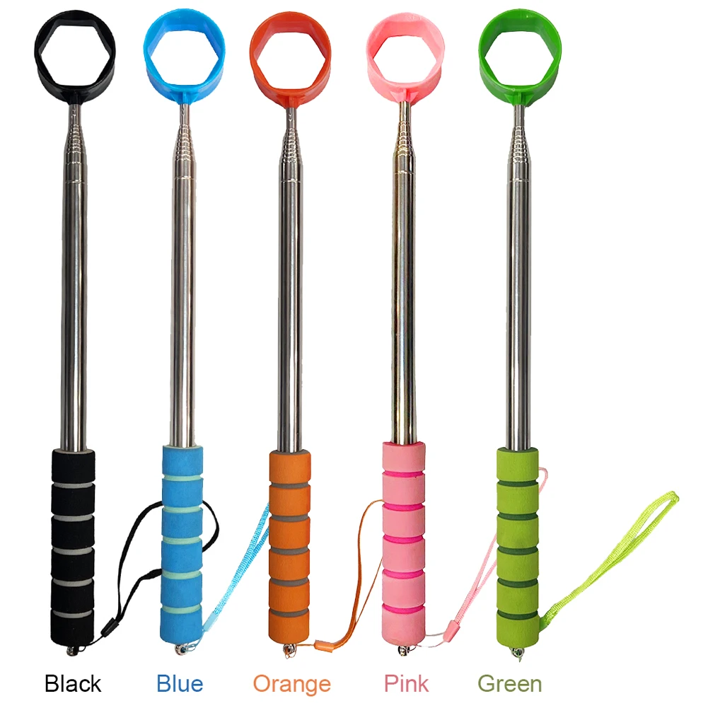 Stainless Steel Golf Ball Retriever Extendable Pick Up Tool