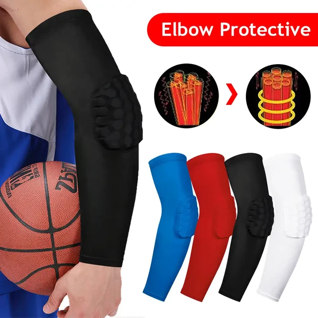 1Pc Arm Sleeve Armband Elbow Support Basketball Arm Sleeve