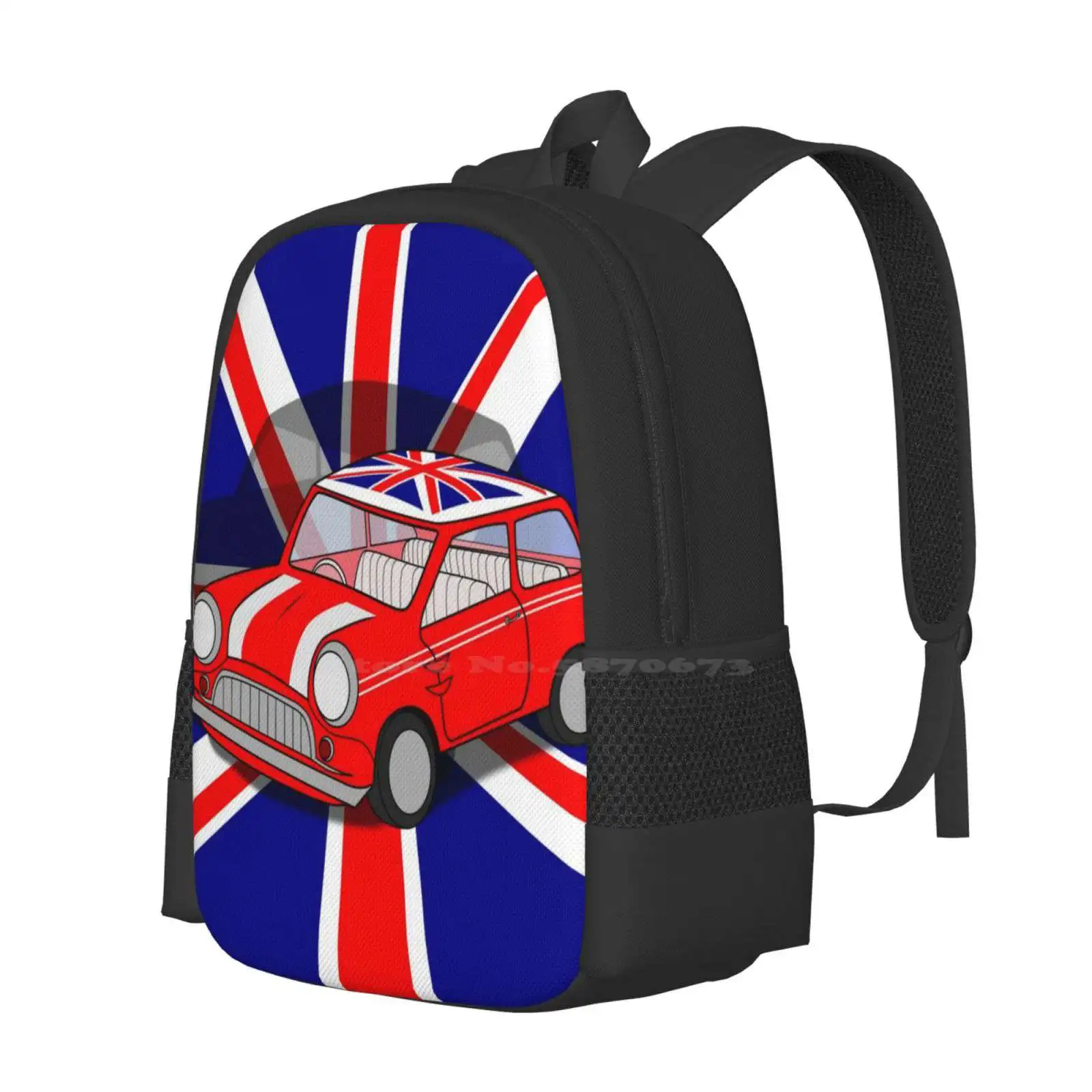 Mini Cooper Bag Backpack For Men Women Girls Teenage Flag Mini