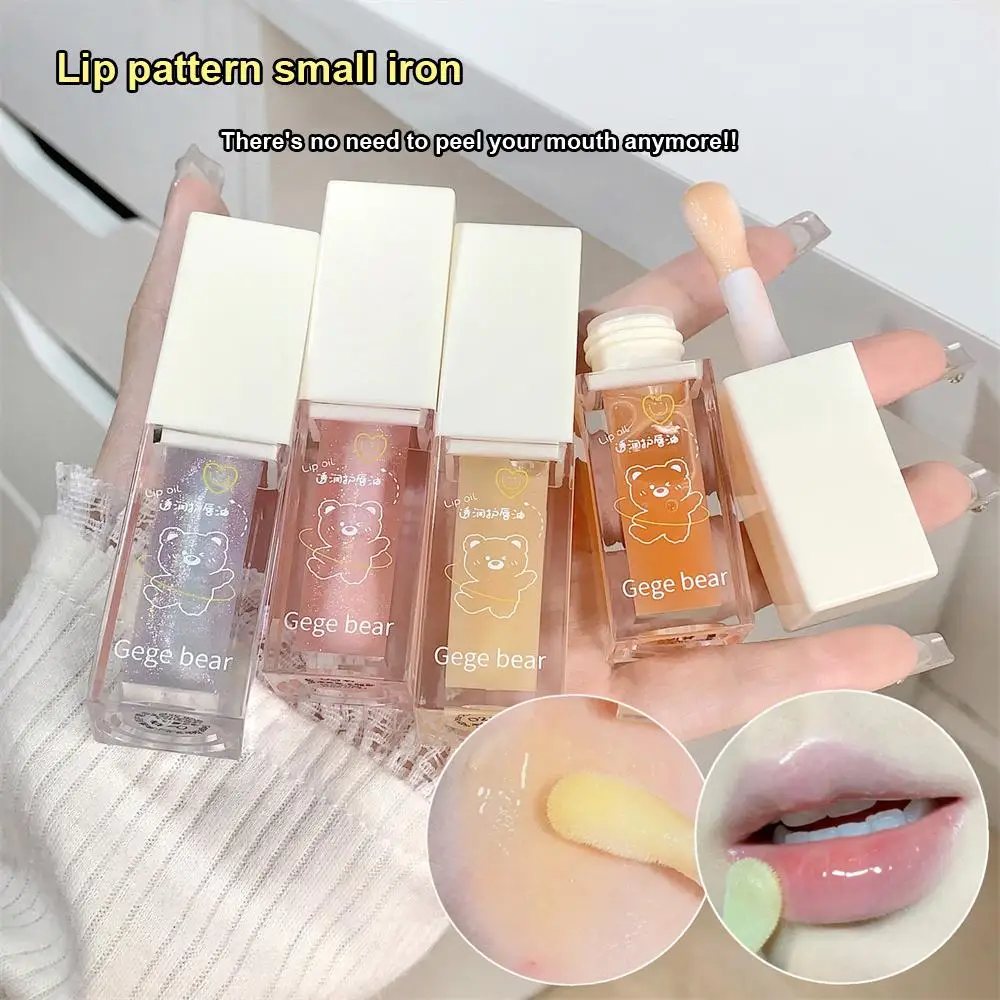 

Fruity Crystal Jelly Lip Oil Hydrating Plumping Lip Coat For Lipstick Clear Lip Plumper Serum Tint Lips Care Makeup Cosmetic