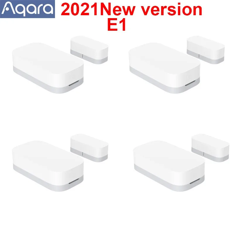 Новый Умный датчик открытия окон Aqara E1 ZigBee 3 0 работает с приложением Homekit и MiHome для